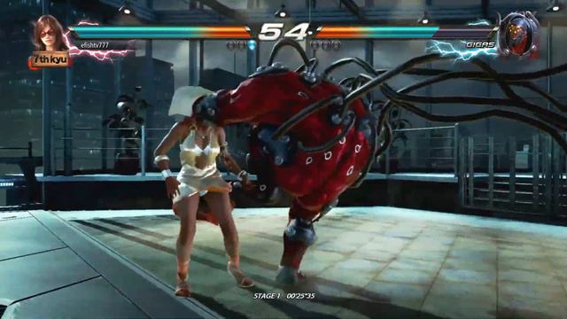 Katarina vs Gigas (Hardest AI) - Tekken 7 Arcade смотреть онлайн