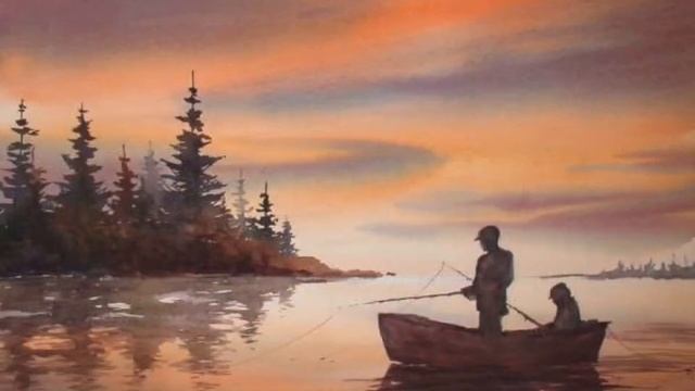 Watercolour Paintings of Boats by Ken Crawford смотреть онлайн