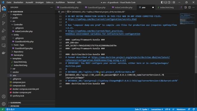 Einführung in das Symfony PHP Framework mit einem Beispiel Projekt смотреть онлайн