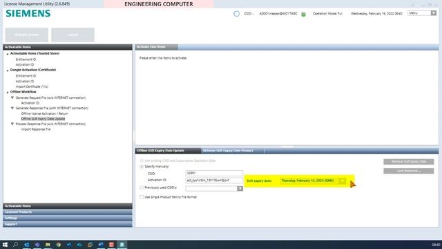 LMU – License Management Utility – SUR Subscription Renewal смотреть онлайн