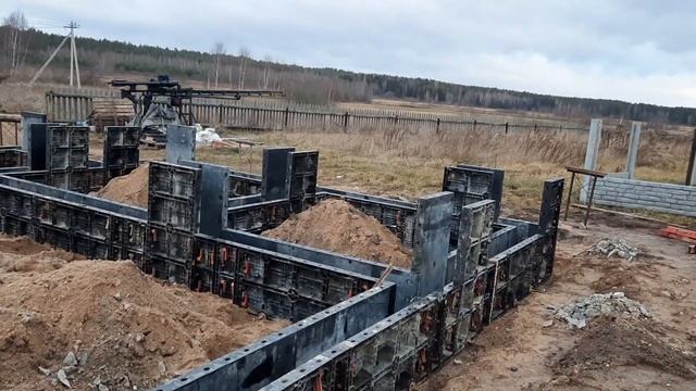 Мостище. Ждем миксер с бетоном. смотреть онлайн