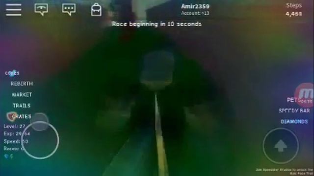 Играю в роблокс симулятор бега для детей смотреть онлайн