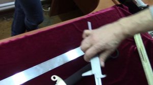 Китайский меч Дадао (артикул К-147) производства фирмы «Назаров и Калибр» (г. Иваново)