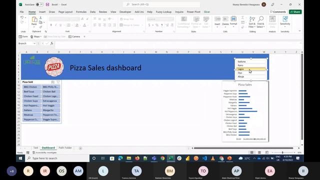 Microsoft Excel Office Hour 85: Creating an Interactive Dashboard | Ifeanyi Iheagwara смотреть онлайн