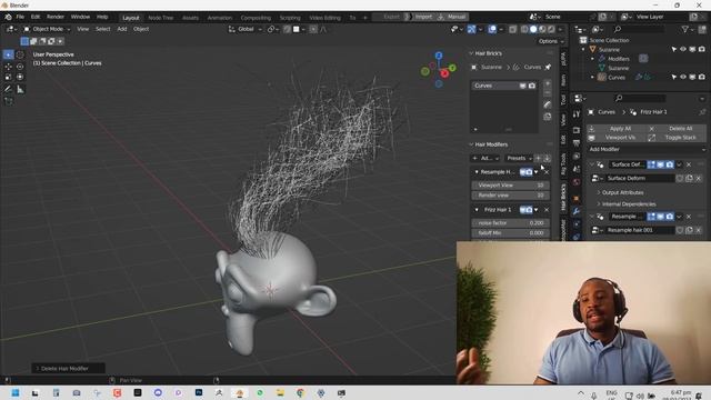 Getting started Hair brick's for Blender смотреть онлайн