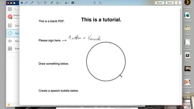 PDF (or jpeg-png) MarkUp on MacBook смотреть онлайн