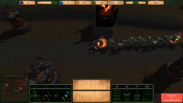 Fantasy Defense Gameplay (PC game) смотреть онлайн
