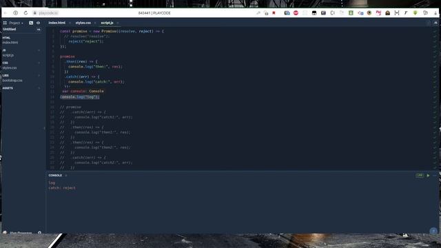 Promise в JavaScript простыми словами смотреть онлайн