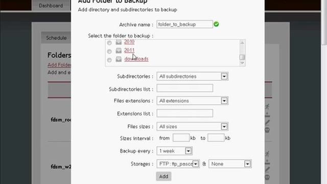 Website Backup Manager v1 (actually v3) смотреть онлайн