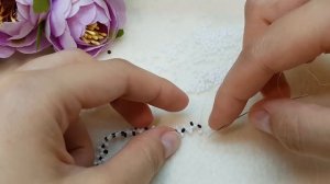 Beaded necklace/Diy necklace/Beaded collar/Part 1/Колье "Березка"/Часть 1