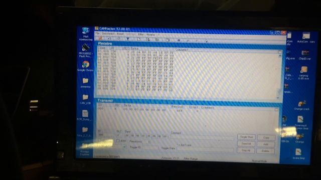 CAN Hacker Sniffing Diagnosis Process Via CAN