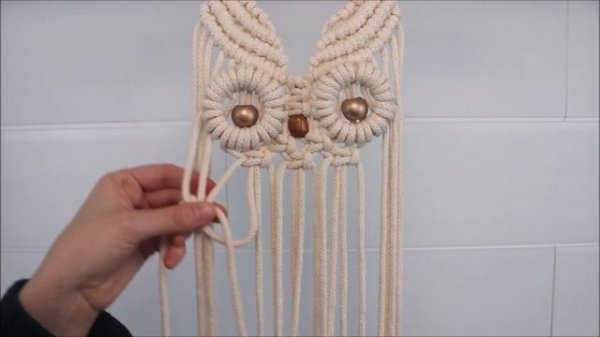 The CUTEST Macrame Owl Tutorial