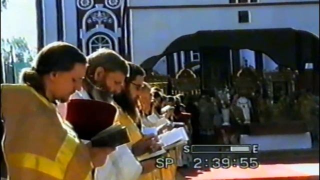 4-5 августа 2001 года. Канонизация прав Федора Ушакова Санаксарский монастырь. День второй смотреть онлайн
