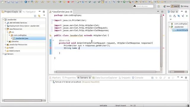 How to make a simple java servlet. #java #servlet #eclipse смотреть онлайн