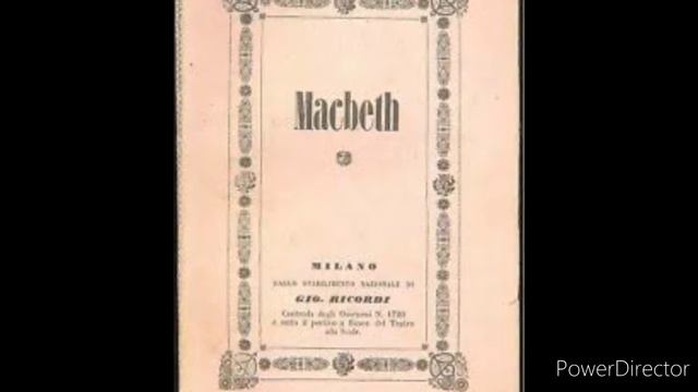 Pietà, rispetto, amore Macbeth, Giuseppe Verdi Guillermo Ruiz, barítono смотреть онлайн