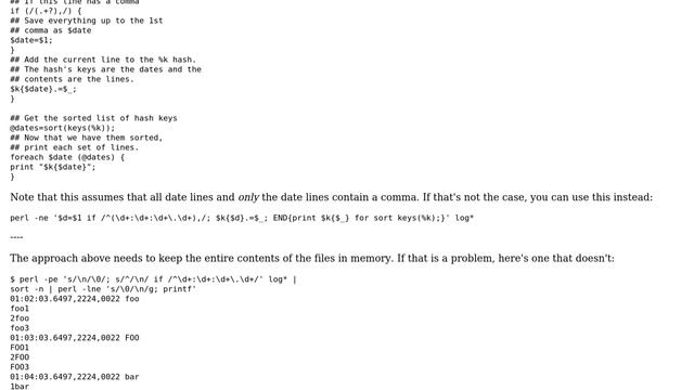 Merge by date multiple log files that also include un-dated lines (e.g. stack traces) смотреть онлайн