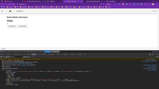 Fetch Data From API in Nuxt.js | #VueX | #nuxt | #Vue.js | #DevlaMedia смотреть онлайн