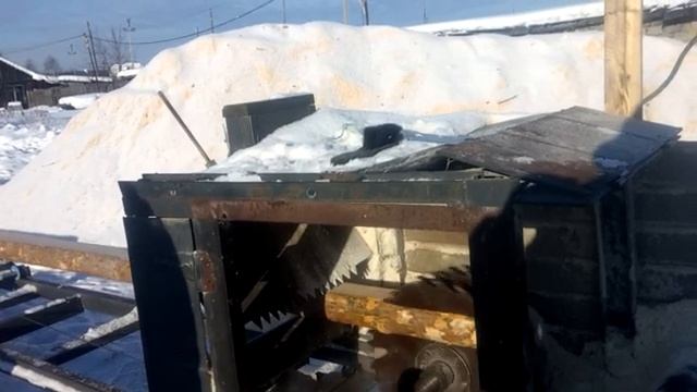 Мобильная пилорама дисковая для тонкомера смотреть онлайн