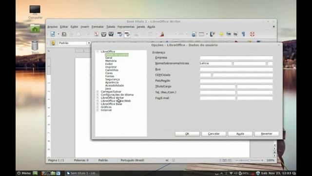 Personalizar LibreOffice смотреть онлайн