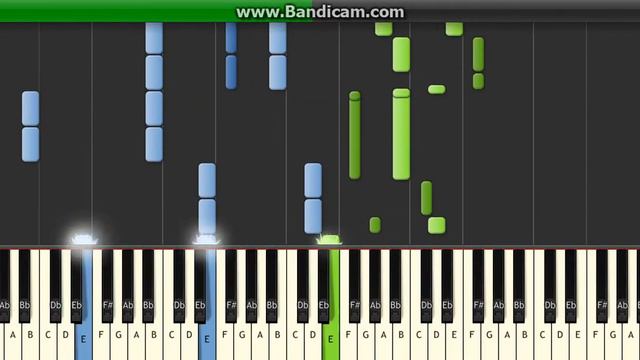 Imagine Dragons Radioactive Piano Tutorial смотреть онлайн