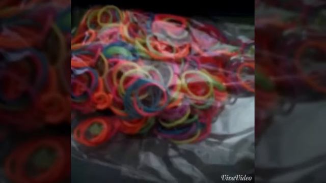 Мои покупки Rainbow loom.Набор монстер теил:) смотреть онлайн
