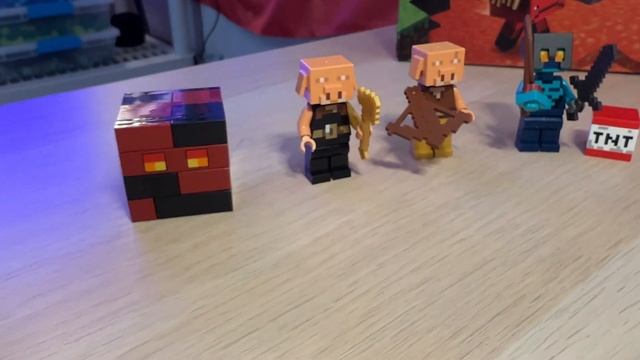 Lego Minecraft The Nether Bastion Set 21185 смотреть онлайн