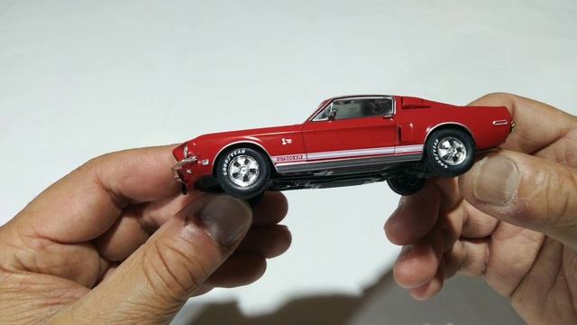 Shelby Mustang GT500 KR (1966) 1:43 American Cars DeAgostini смотреть онлайн