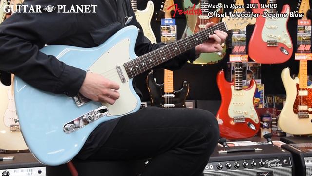 2021 LIMITED Offset Telecaster Alder/Rosewood -Daphne Blue-【商品紹介@Guitar Planet】 смотреть онлайн