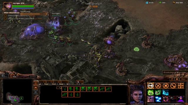 For the Swarm! Ep.25 (part 1/2) (Starcraft 2: Heart of the Swarm Playthrough) смотреть онлайн
