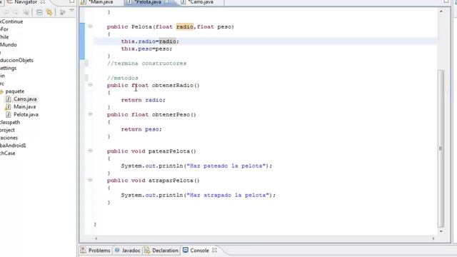Clases, Objetos y Métodos en Java смотреть онлайн