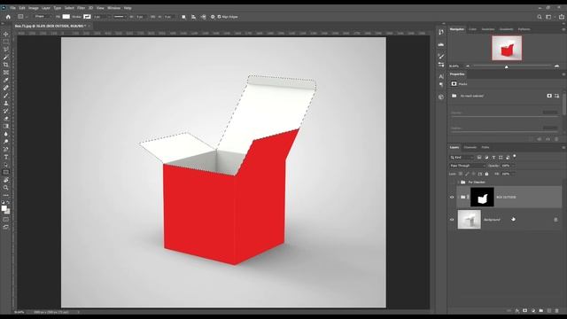How to make a Square box mockup | Photoshop Mockup Tutorial смотреть онлайн