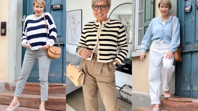 💕ОМОЛАЖИВАЮЩИЕ ОБРАЗЫ ДЛЯ ЖЕНЩИН ЗА  50💕 ИДЕИ ПРАКТИЧНЫХ СОВРЕМЕННЫХ АУТФИТОВ ВЕСНА 2023