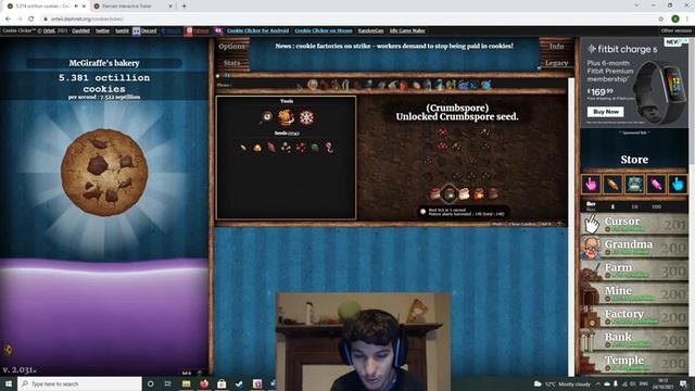 Cookie Clicker - Full Garden Guide смотреть онлайн