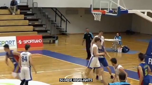 Dimitri Georgiadis: FIBA U18 European Championship Highlights смотреть онлайн