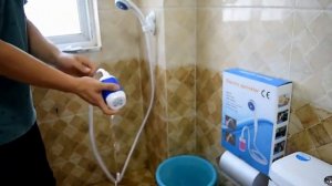 Портативный Автономный аккумуляторный душ для кемпинга или дачи