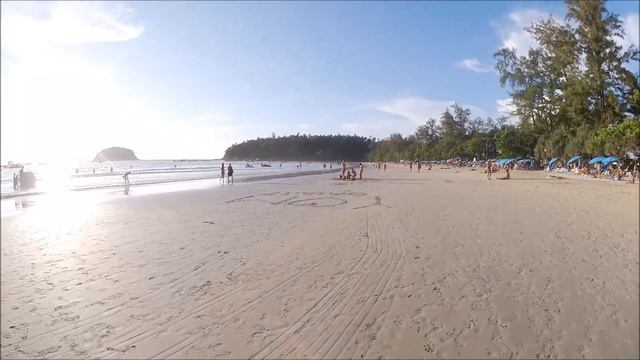 #1062 Тайланд Пхукет Рамбутан Пляж Ката Тропический ливень смотреть онлайн