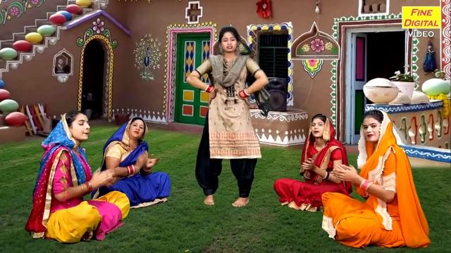 हरियाणवी गीत | ऐ री भाभी बढ़िया सिमा दे सूट मैं घणे दिना में आई | Haryanvi Lok Geet | Kajal Malik смотреть онлайн