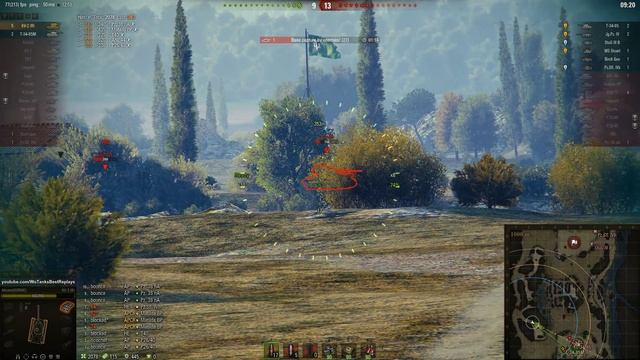 КV-2 (R) - 11 Kills - 1 vs 6 - World of Tanks Gameplay смотреть онлайн