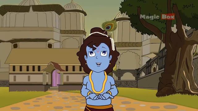 Krishna And Fruit Seller ( கிருஷ்ணாவும் பழ வியாபாரியும் ) | Sri Krishna Tamil Stories смотреть онлайн