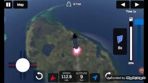 my biggest creation in ellipse rocket simulator (starhip)