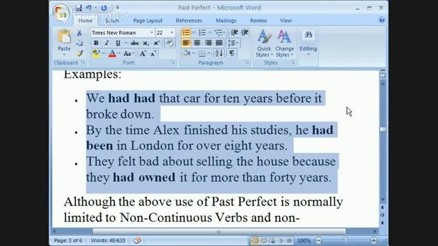 Past Perfect Tense in English смотреть онлайн