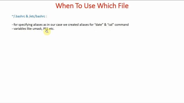 70 When to use which critical file in Linux | bashrc, .bashrc, .profile and profile in Linux смотреть онлайн