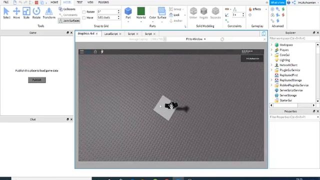 (Roblox Scripting Tutorial) Drag n' Drop System! смотреть онлайн