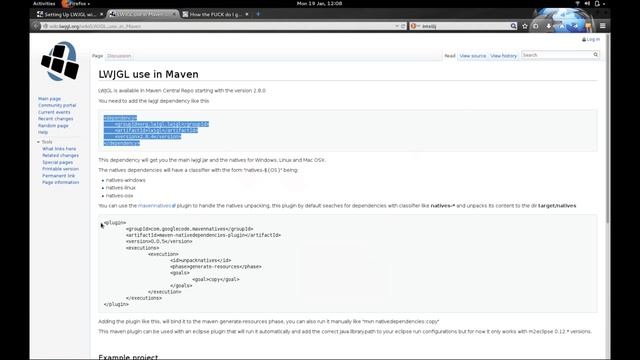Setting up a LWJGL Project in Eclipse with Maven смотреть онлайн