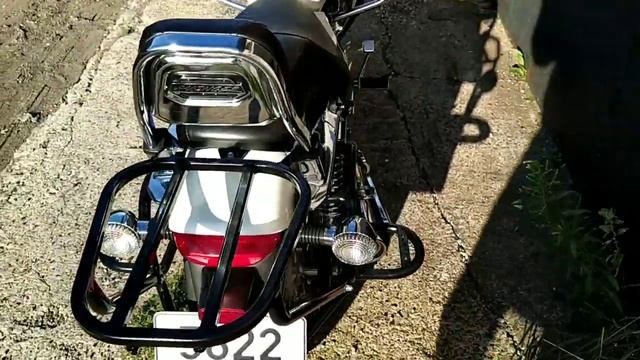 Заимел себе багажник на Bajaj Avenger 220. Пара нюансов.