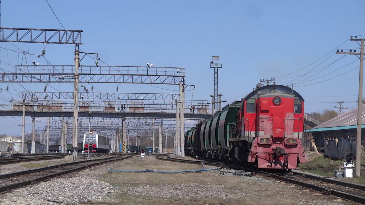 ТЭМ2-6347 & 3ЭС5К-069 смотреть онлайн