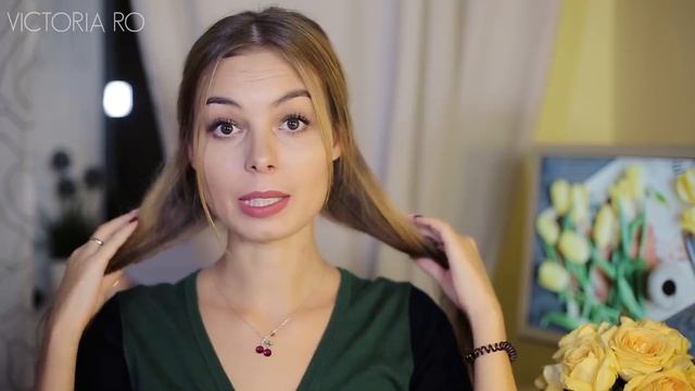 Пучки на каждый день - прически за 5 минут для тонких волос Messy Bun #VictoriaR смотреть онлайн