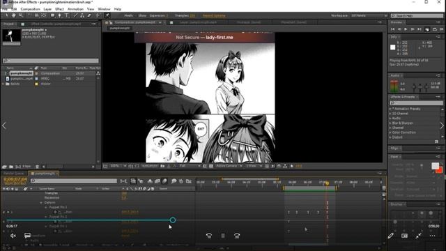 Manga Animation Tutorial | Tutorial 1/3 (@zehngli On IG)