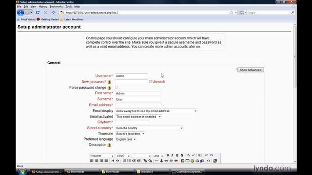 Moodle Tutorial - Installing Moodle on Windows смотреть онлайн