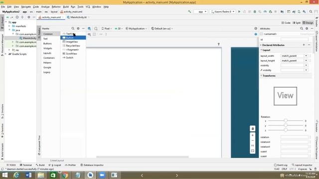 7.1 Kotlin Android: Layout design | handling button click | Toast | Log cat | Darakhshan Syed смотреть онлайн